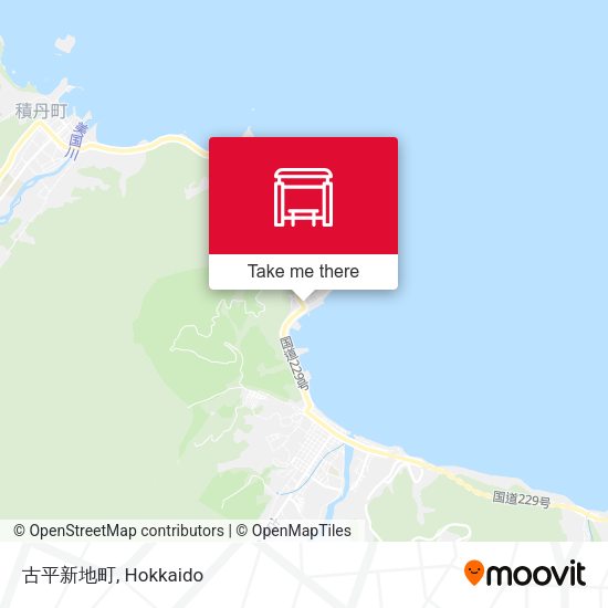 古平新地町 map