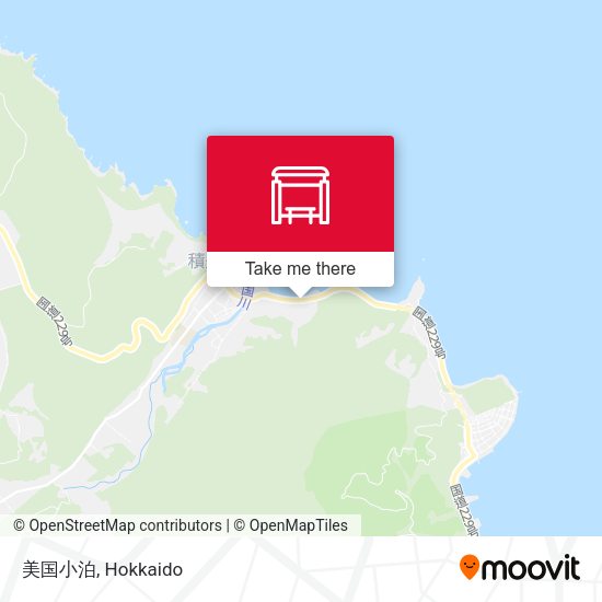 美国小泊 map