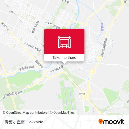 青葉ヶ丘南 map
