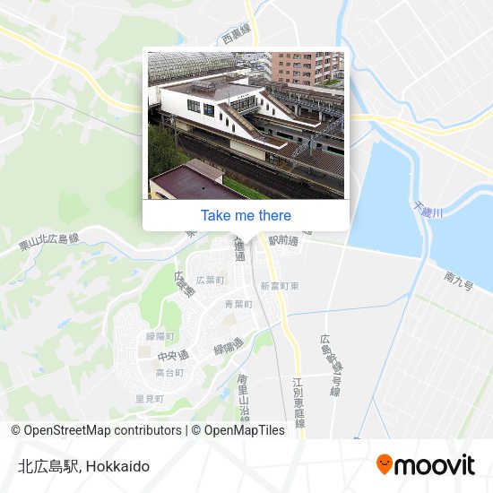北広島駅 map