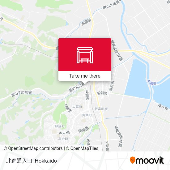 北進通入口 map