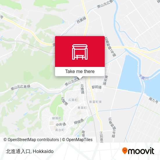 北進通入口 map