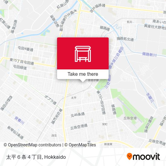 太平６条４丁目 map