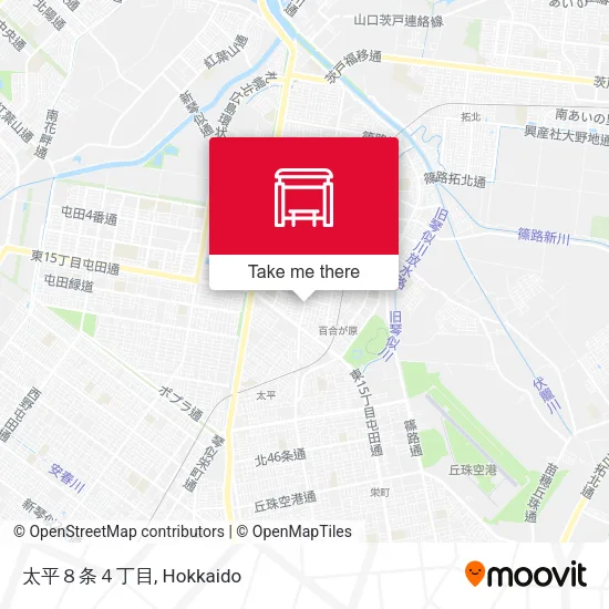 太平８条４丁目 map