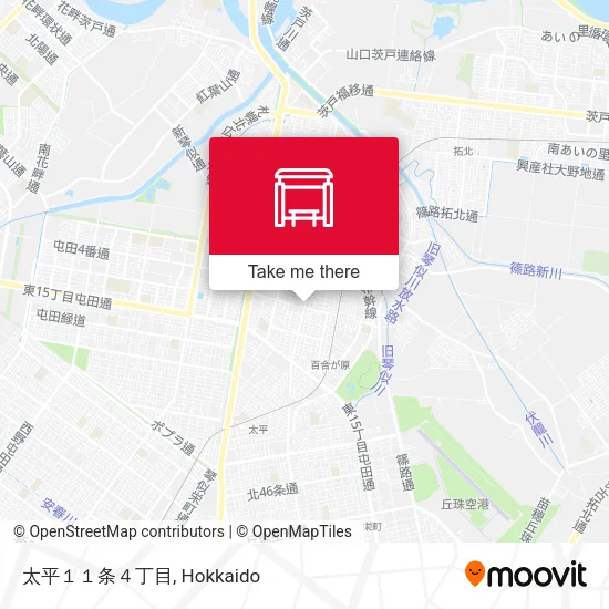 太平１１条４丁目 map