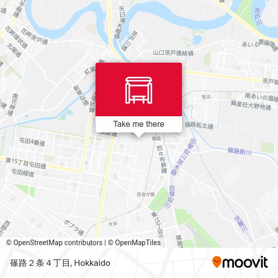 篠路２条４丁目 map
