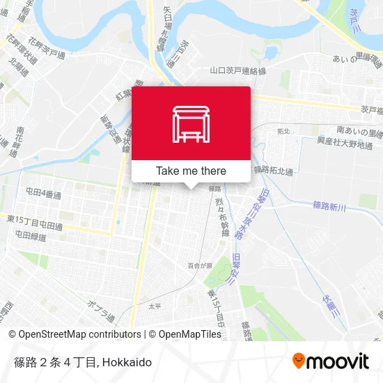 篠路２条４丁目 map