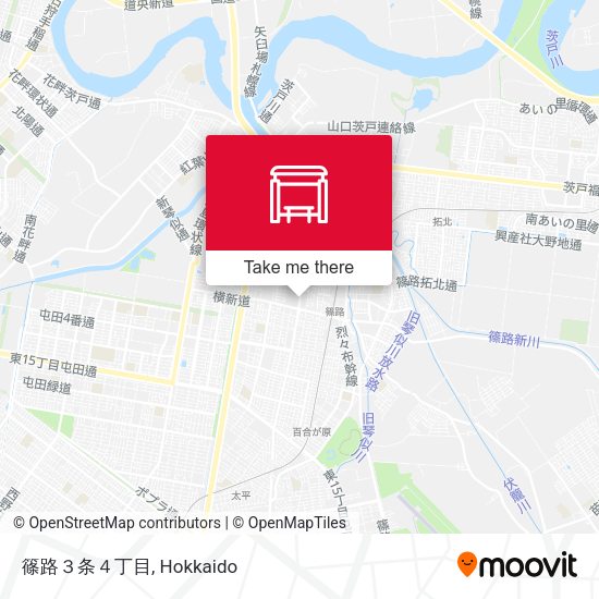 篠路３条４丁目 map