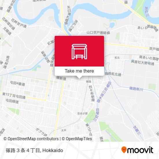 篠路３条４丁目 map
