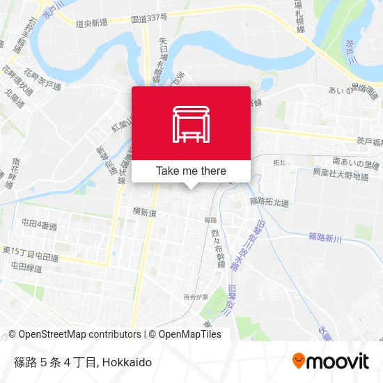 篠路５条４丁目 map