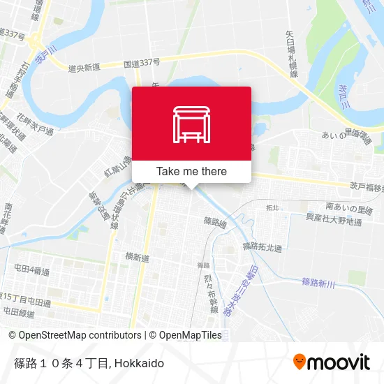 篠路１０条４丁目 map