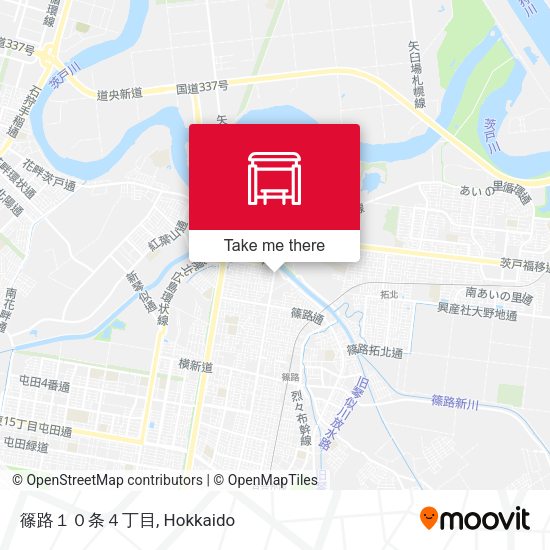 篠路１０条４丁目 map