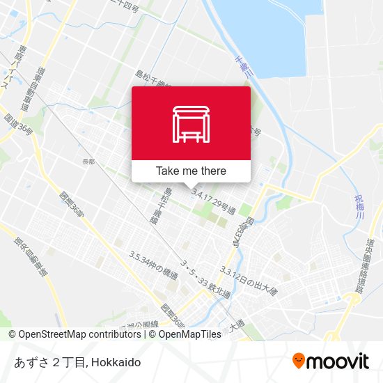 あずさ２丁目 map