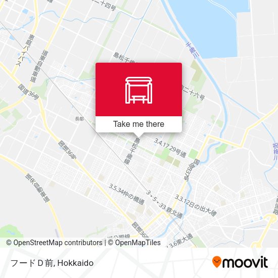 フードＤ前 map