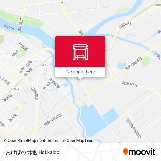 Akebono Housing Complex map