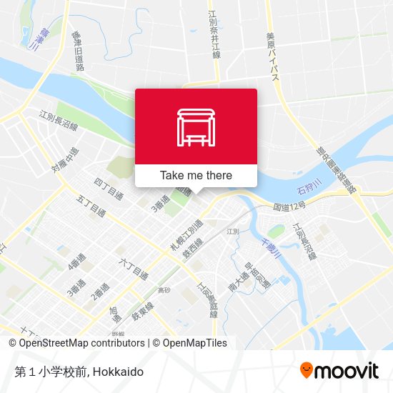 第１小学校前 map