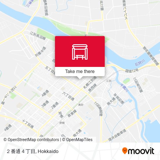 ２番通４丁目 map