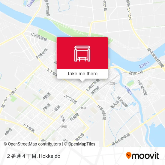 ２番通４丁目 map