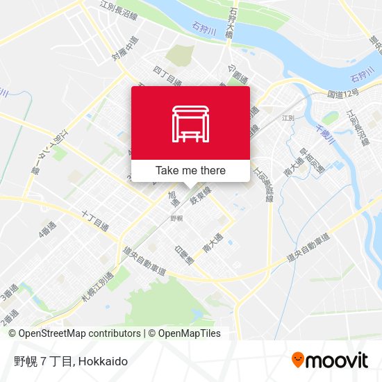 野幌７丁目 map