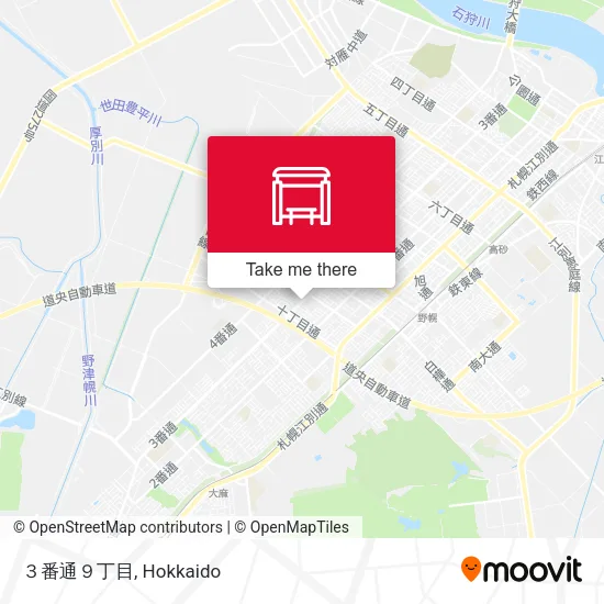 ３番通９丁目 map