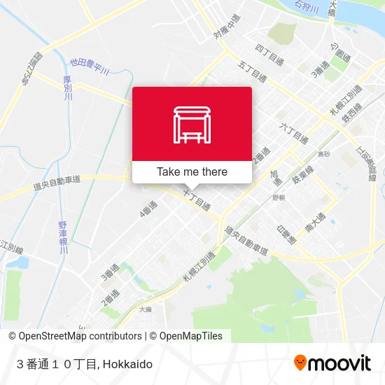 ３番通１０丁目 map