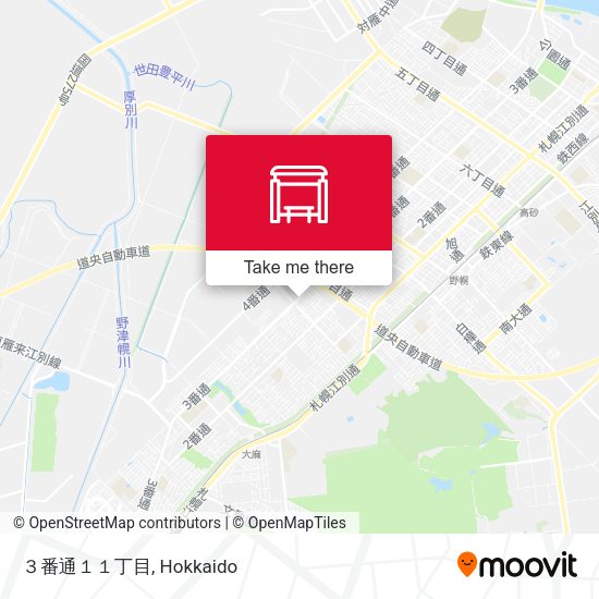３番通１１丁目 map