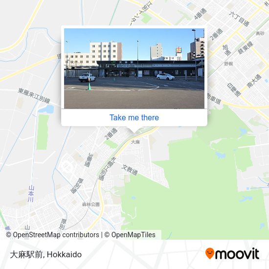 大麻駅前 map