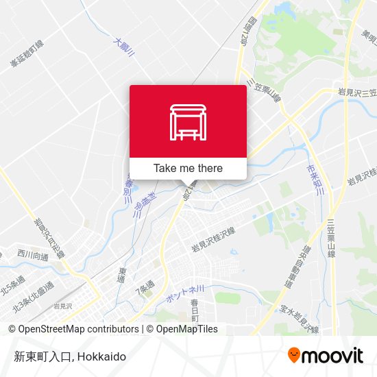 新東町入口 map