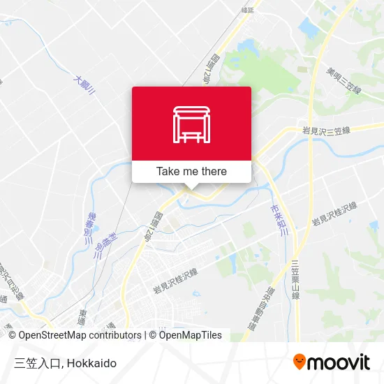 三笠入口 map