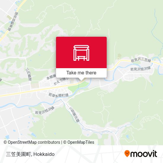 三笠美園町 map