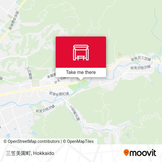三笠美園町 map