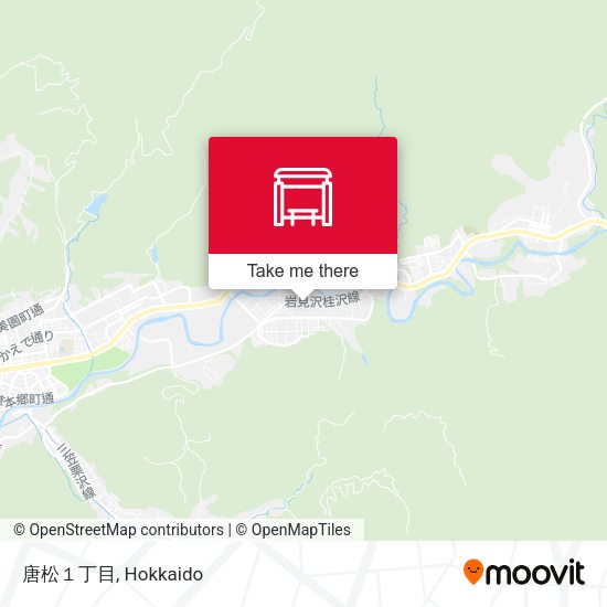 唐松１丁目 map