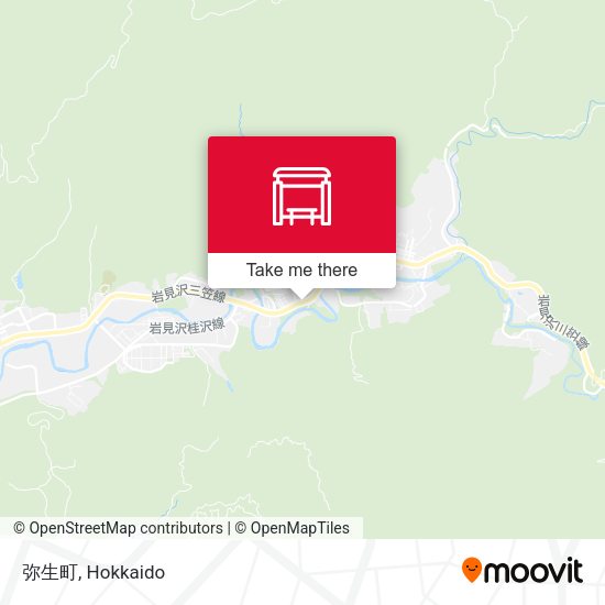 弥生町 map