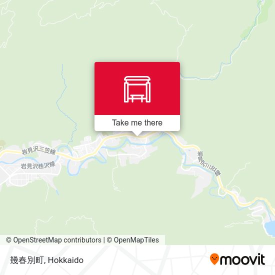 幾春別町 map