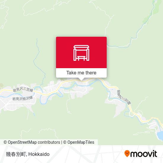 幾春別町 map