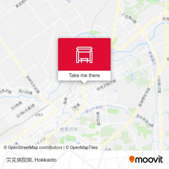 労災病院前 map
