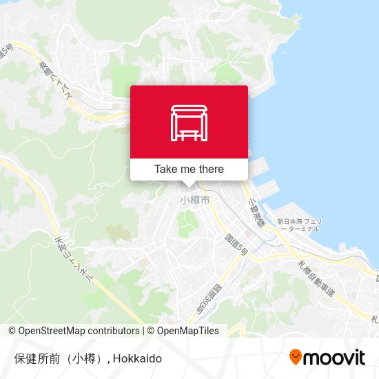 保健所前（小樽） map