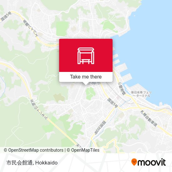 市民会館通 map