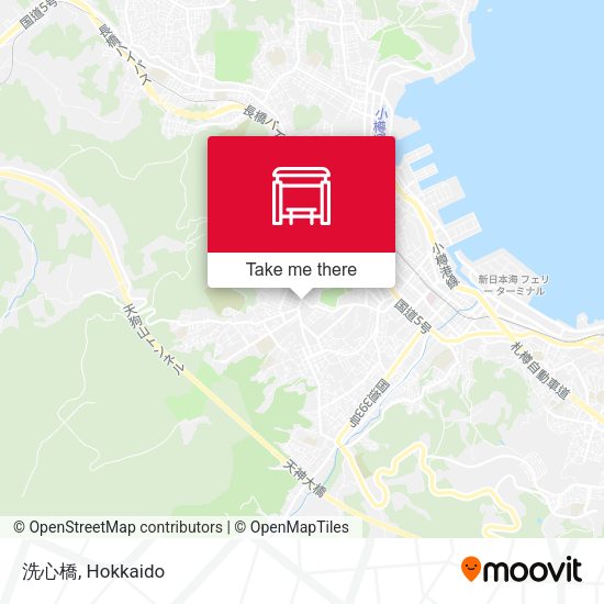 洗心橋 map
