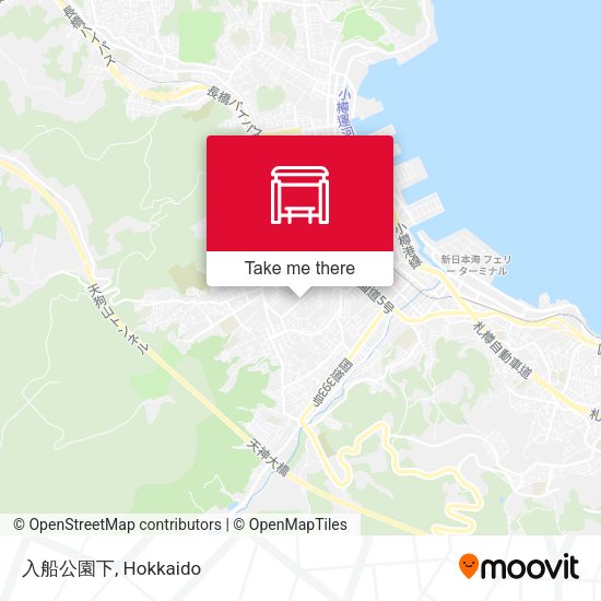 入船公園下 map