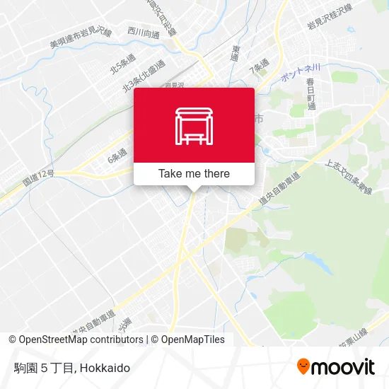 駒園５丁目 map