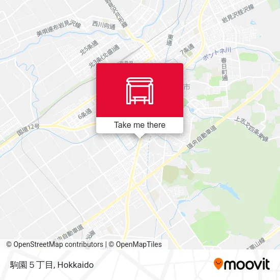 駒園５丁目 map