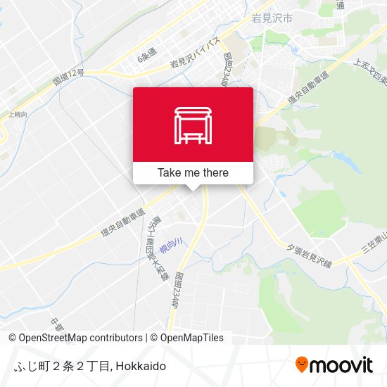 ふじ町２条２丁目 map