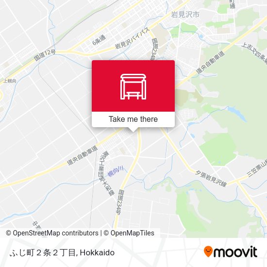 ふじ町２条２丁目 map