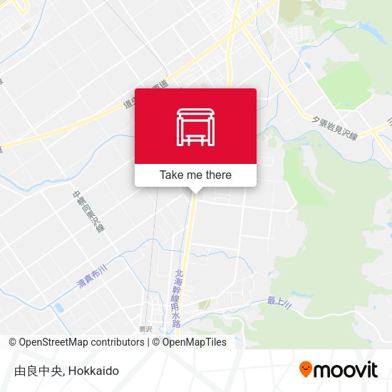 由良中央 map
