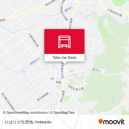 ひばりが丘団地 map