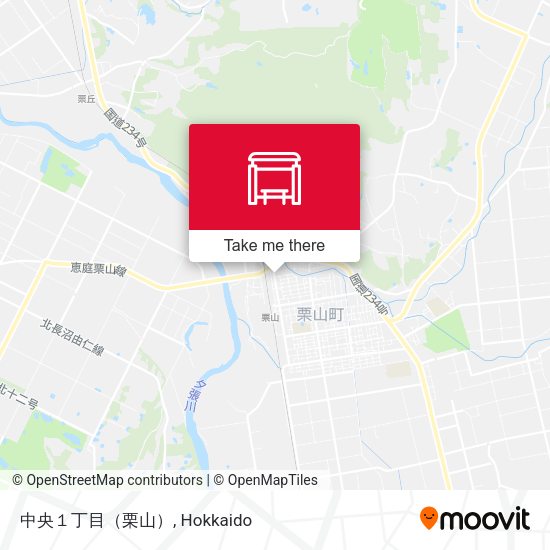 中央１丁目（栗山） map