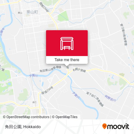 角田公園 map