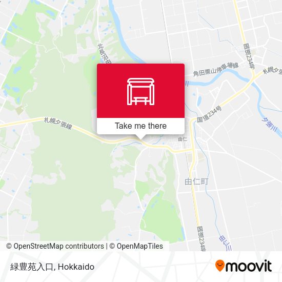 緑豊苑入口 map