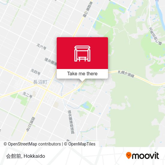 会館前 map